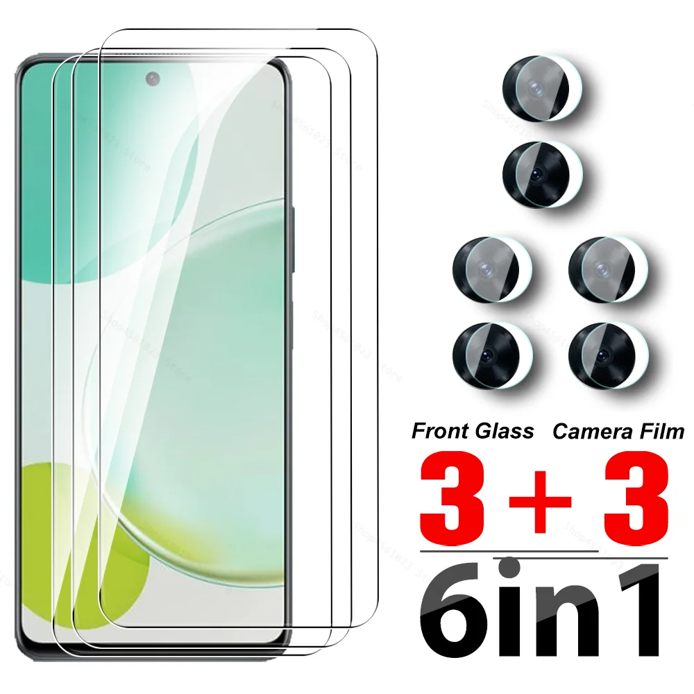 

Защитное закаленное стекло 2-6 в 1 для Huawei Nova 11i 4G MAO-LX9 6,8 дюйма 2023 Huawey Huawei Nova11i 11 I защита для экрана камеры