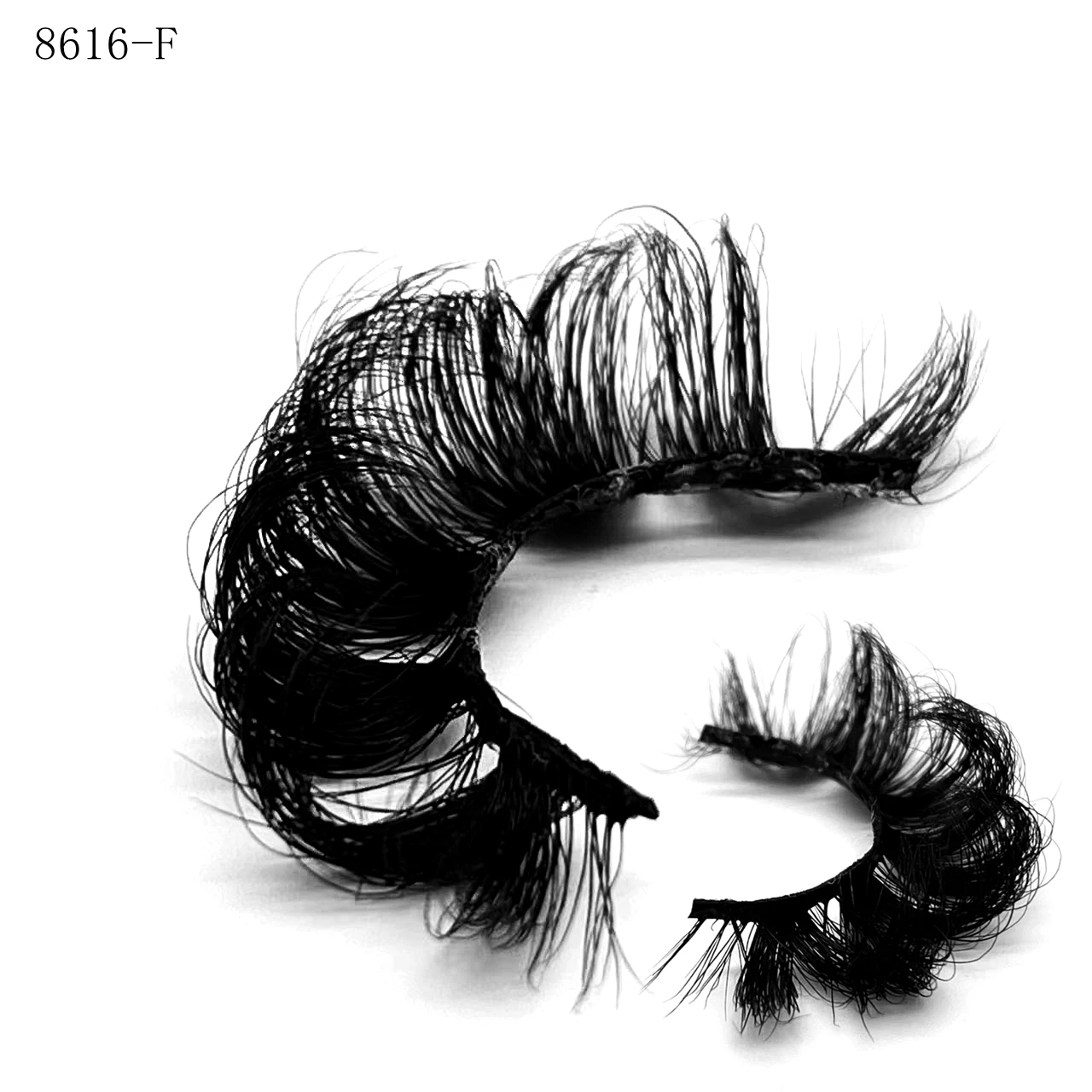 

3D Mink Eyelashes Fluffy 15-18mm Lashes Volume Curly Messy Reusable Cruelty Free Eye Lash Vendors Makeup Mink False Lashes