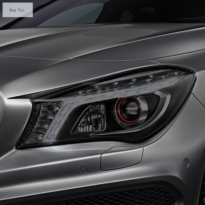 

Защитная пленка для автомобильных фар, Прозрачная черная наклейка из ТПУ для Mercedes Benz CLA Class C117 X117 W117 C118 X118 AMG, аксессуары