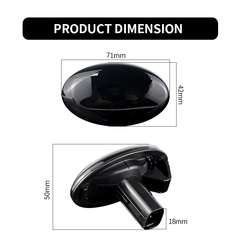 2 шт. для Subaru Liberty 2000-2003 Forester Impreza WRX STI GDA 2002-2007 динамический светодиодный боковой