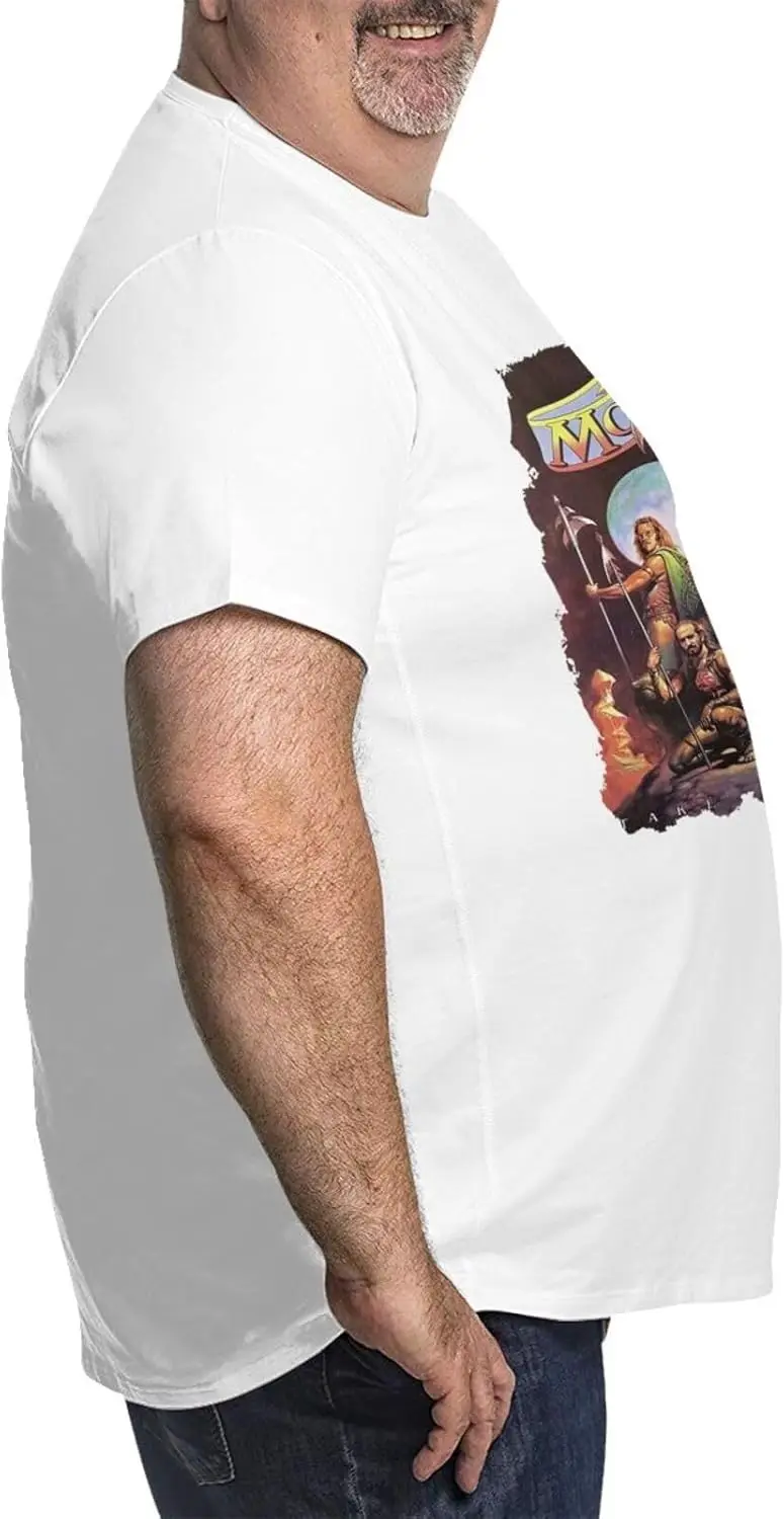 Футболка мужская оверсайз с графическим принтом Классическая Повседневная