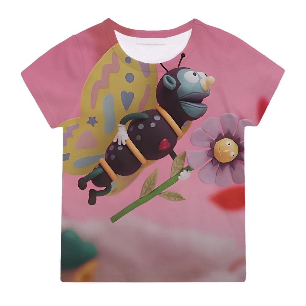 

Don't Hug Me I'm Scared 3D Printing T-shirt Cartoon Casual Short Sleeve Summer Tee-shirt Kawaii Boys/Girls Children Shirt O-neck