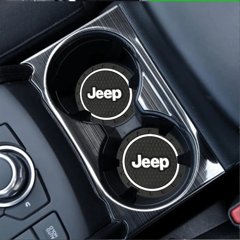 1/2 шт. автомобильный противоскользящий коврик для чашки воды силиконовый