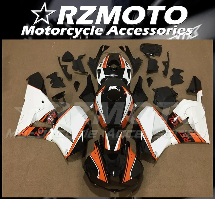 

Новый комплект обтекателей из АБС-пластика подходит для HONDA CBR600RR F5 2013 2014 2015 2016 2017 13 14 15 16 17 18 комплект кузова оранжевый