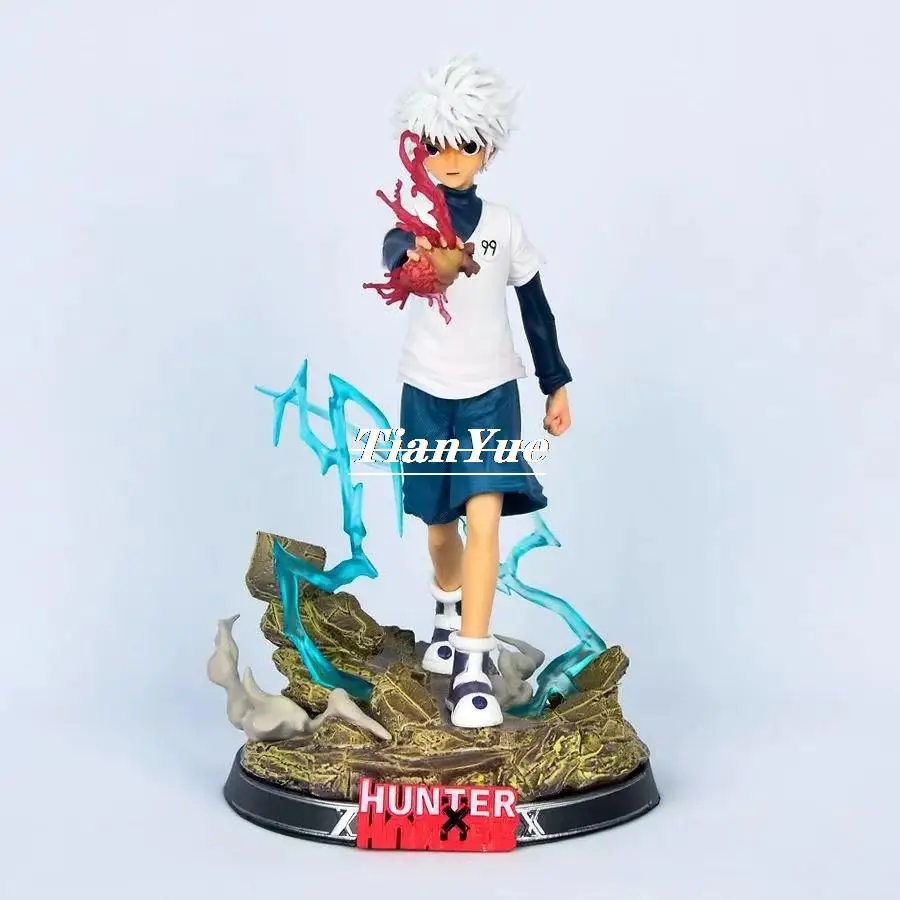 

Аниме GK BM HUNTER Killua Zoldyck ПВХ кукла модель игрушки украшение 27 см
