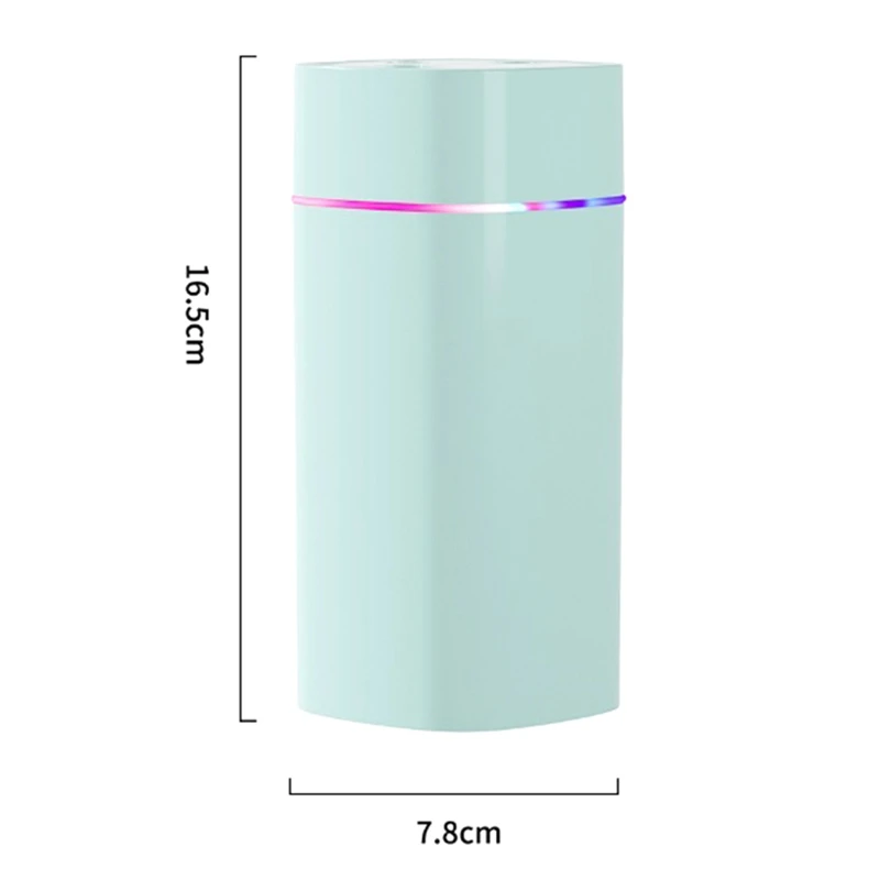 Красочный ночник небольшой увлажнитель воздуха с двойным распылением