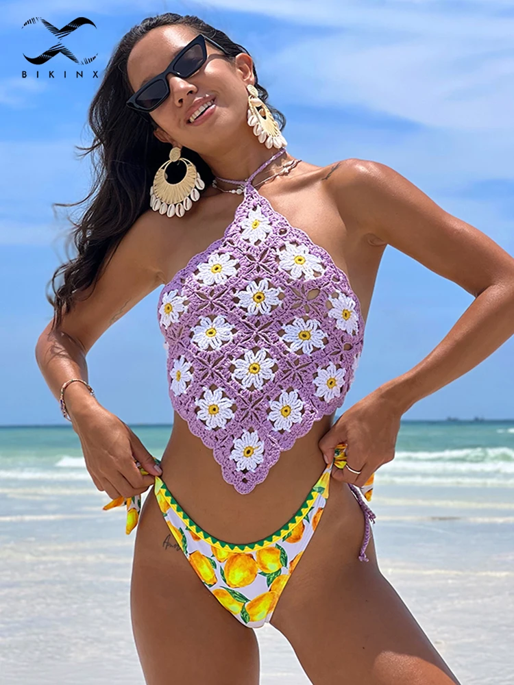 

Новинка, летний женский купальник, сексуальный, прозрачный, с принтом, с вырезами, Пляжная накидка, купальник, бикини, короткая пляжная одежд...