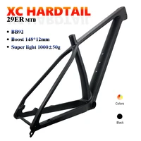 2022 new t1000 carbon mountain bike frame 29er xc hardtail mtb frame boost 14812mm disc brake carbon framework mtb 29 bicycle