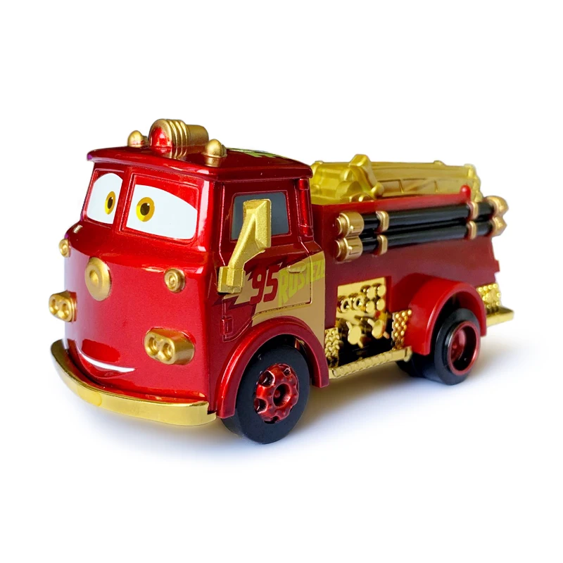 

Disney Pixar Cars 3 Lightning McQueen Fire Truck Jackson Black Storm Ramirez Metal Alloy Model Toy Boy Children's Birthday Gift