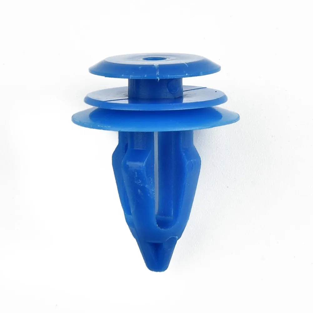 

Durable High Quality Practical Clips Retainer Outer 20x Curved Nylon Trim Wheel 10mm 20pcs LR027255 Blue Exterior