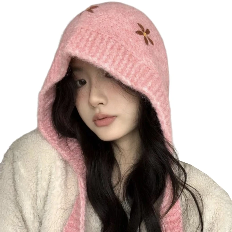 Цветочное украшение Вязаная шапка Вязание крючком Стили Домашние шапки для