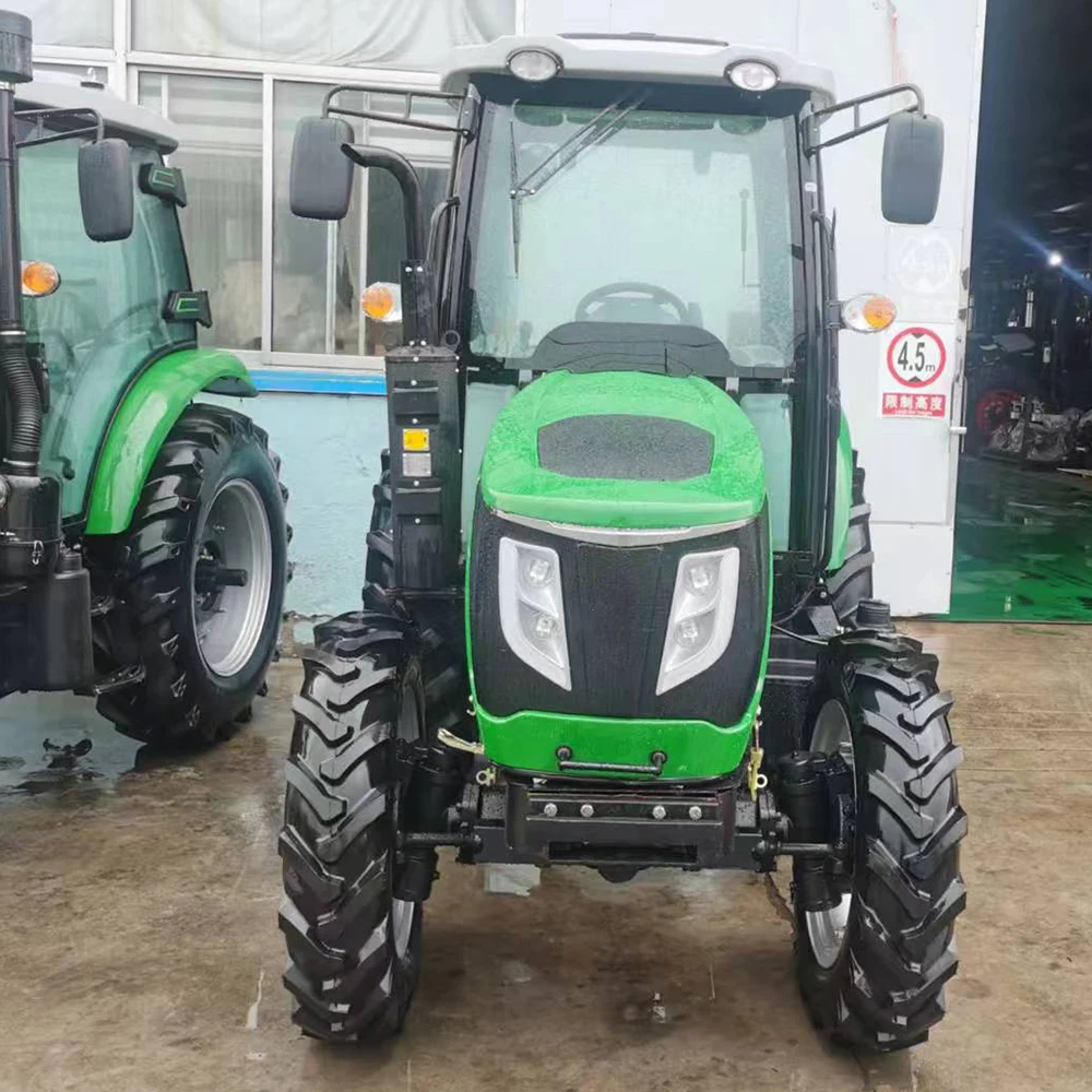 Фото Заводская розетка 50 л.с. Трактор Мини 4WD 60 л.с. Фермерский трактор с использованием для садового сада №4