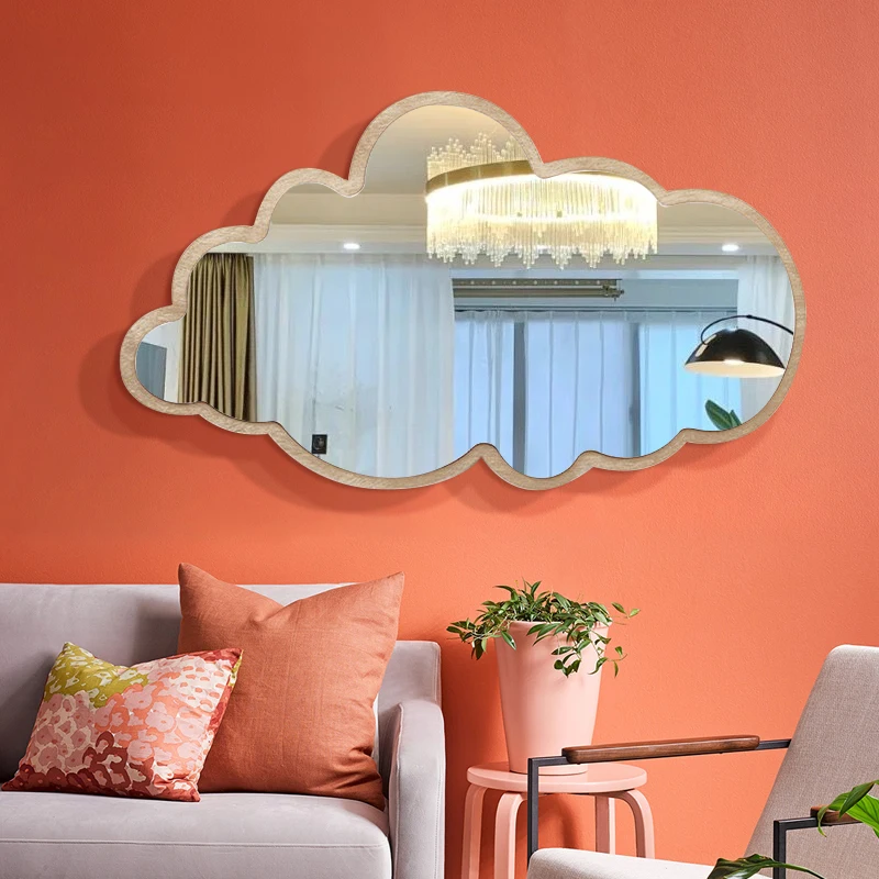 

Anti Blue Light Desk Big Mirrors Shower Vanity Standing Mirrors Stained Glass Miroir De Maquillage Aesthetic Room Decor LSL40XP