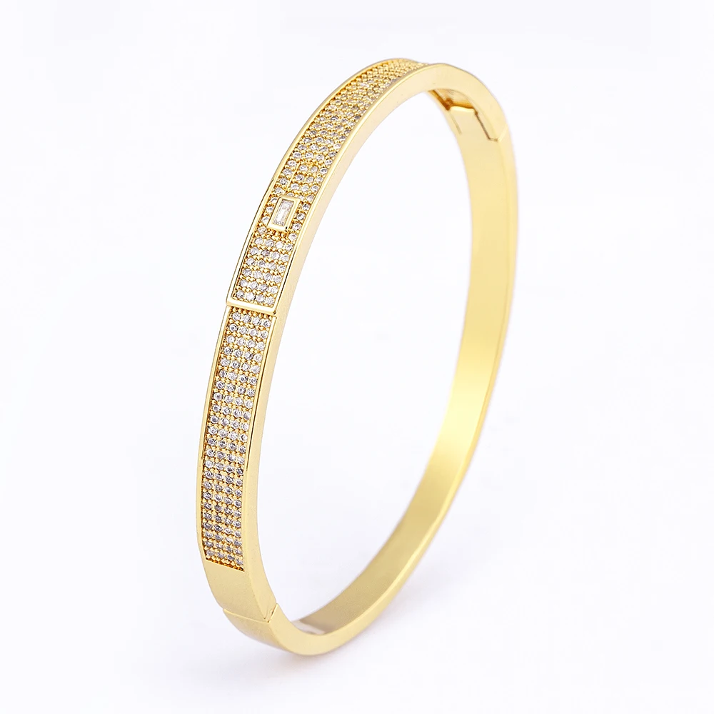 Изысканный циркониевый круглый инкрустированный сглаза Стразы регулируемый