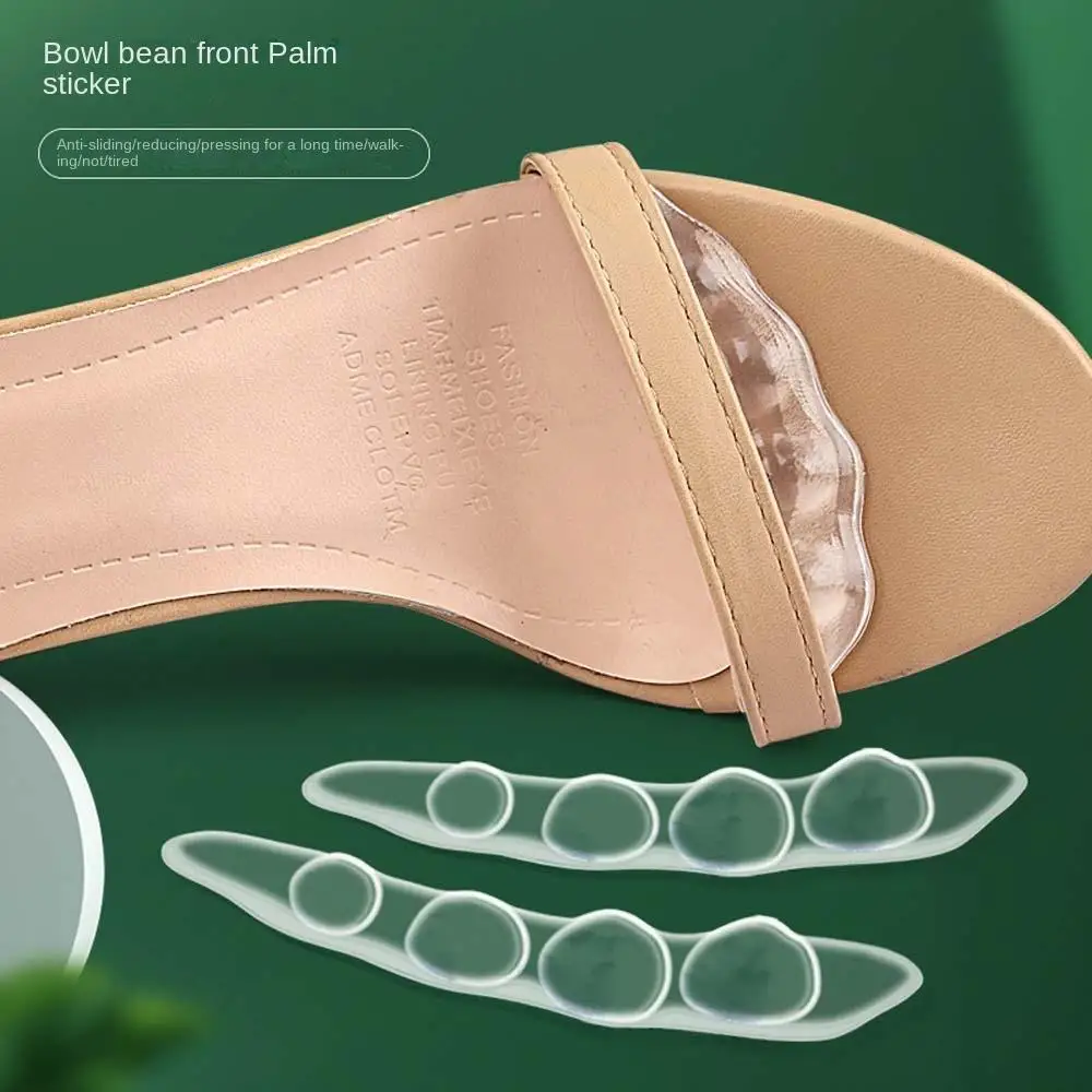 

Transparent GEL Forefoot Pads Non-slip Insoles Stickers for Women High Heels Flip Flop Sandals Inserts Foot Patch