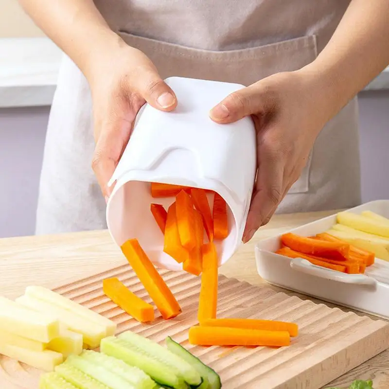 

Cucumber Slicer Reusable Portable Vegetable Cutter Tool Fruit Chopper Multifunctional Vegetable Dicer Kitchen Accessories