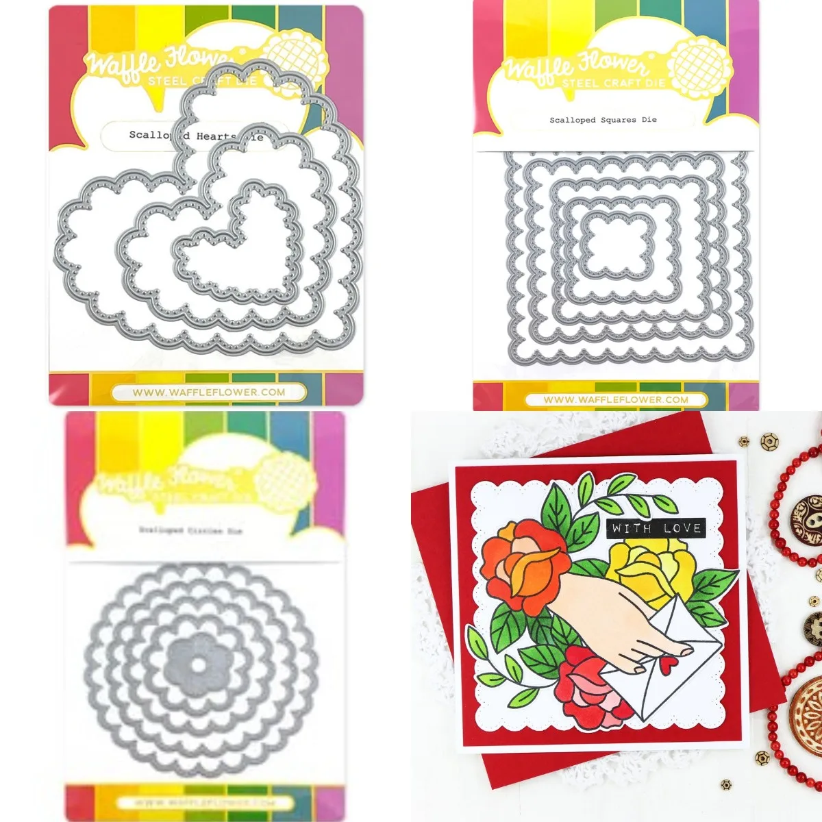 

Love Square Circle 2023 New Metal Cutting Dies Scrapbook Embossed Paper Card Album Craft Template DIY Handmade