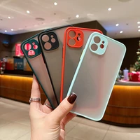 for apple 12 phone case contrast color for iphone 11 frosted xr xs max personalized skin feeling shell for iphone 11 pro cover