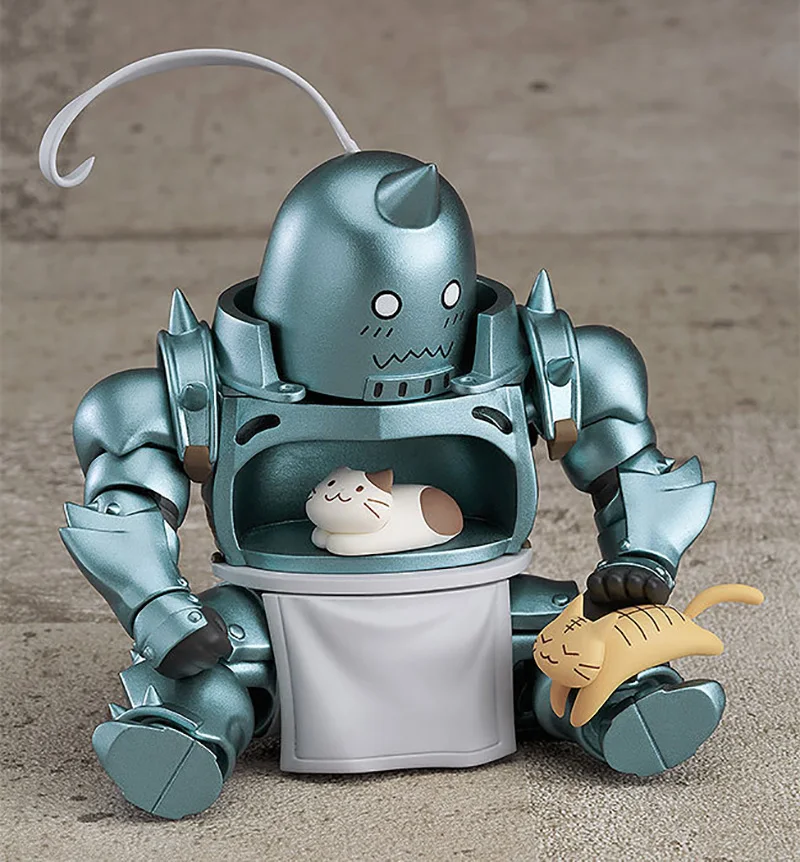 Nendoroid цельнометаллический Алхимик Элрик Эдвард 788 Альфонс 796 кавайная