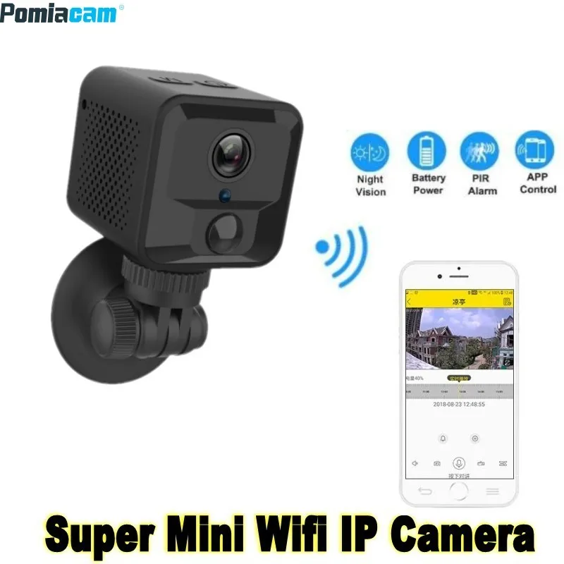 

S9 Super MINI IP Camera with HD 1080P resolution, Wearable H.265 efficient video compression support infrared WIFI