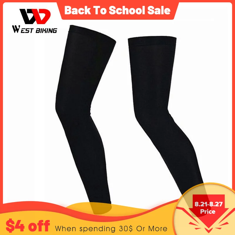 

WEST BIKING Men Women UV Protective Mountain Bike Legwarmers MTB Ciclismo Cycle Leg Sleeve Bicycle Cycling Leg Warmers