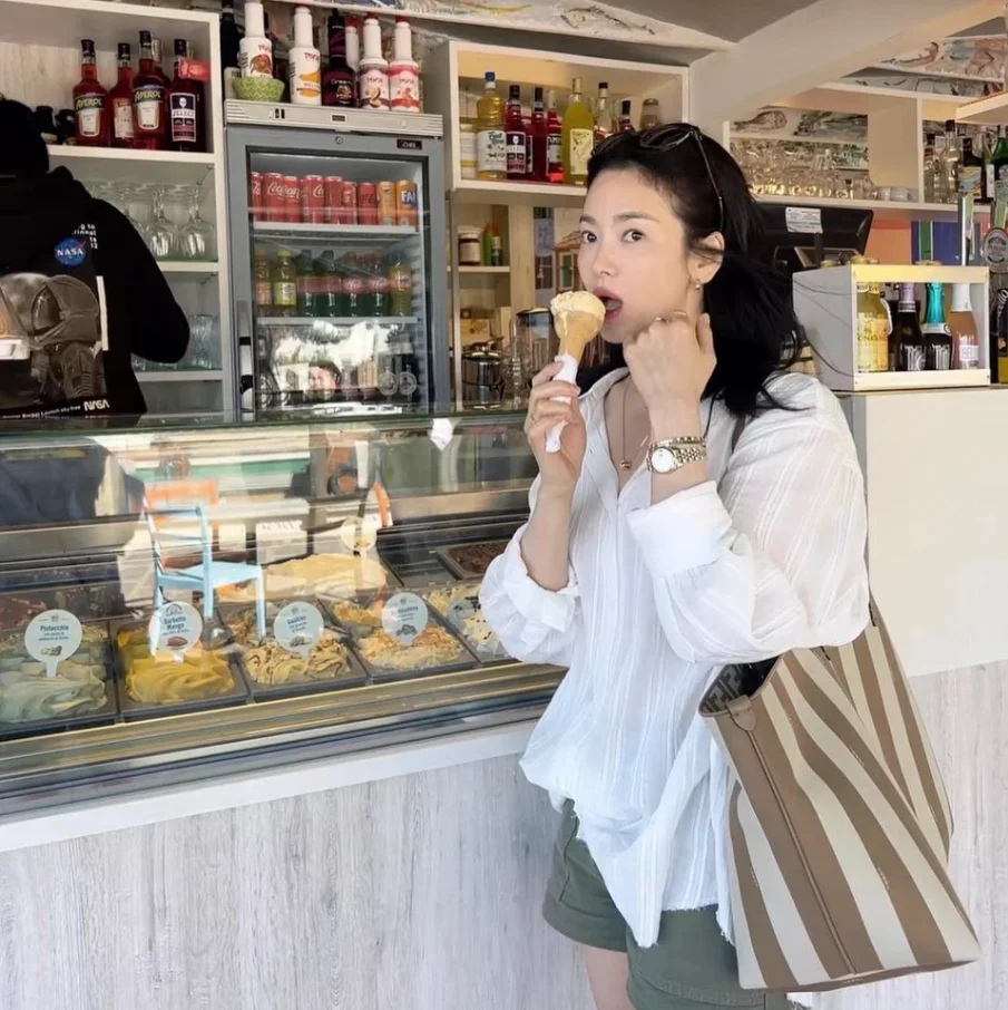 Отправка за секунды! M * IA Song Hye-kyo дорожная универсальная Солнцезащитная свободная