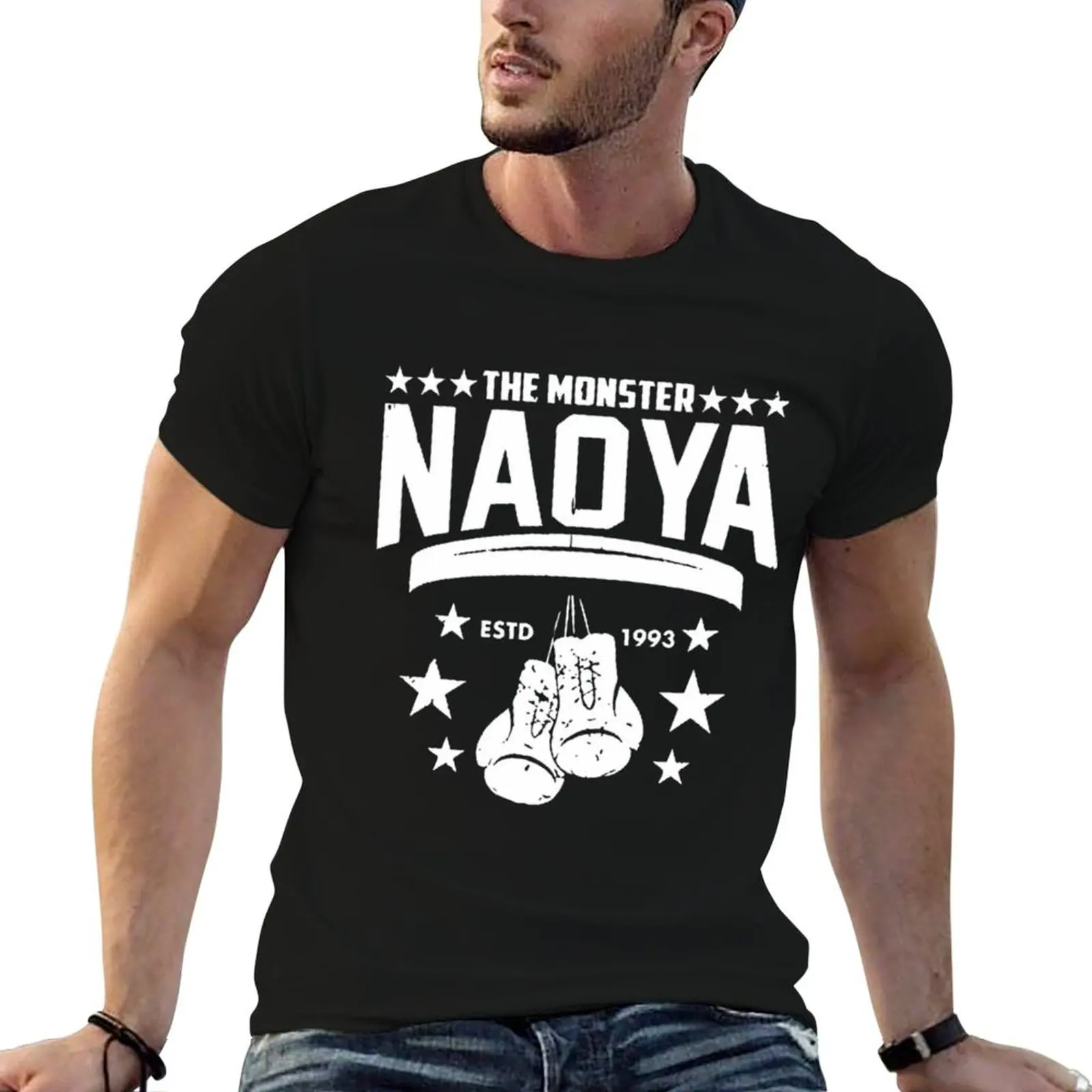 Футболка Naoya Inoue винтажная одежда уличная мужские рубашки с аниме