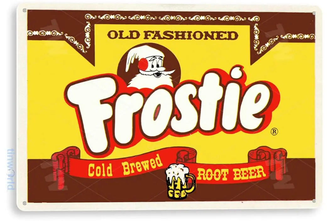 Tinworld жестяной знак замороженный корень пива деревенская Сода Кола металлический