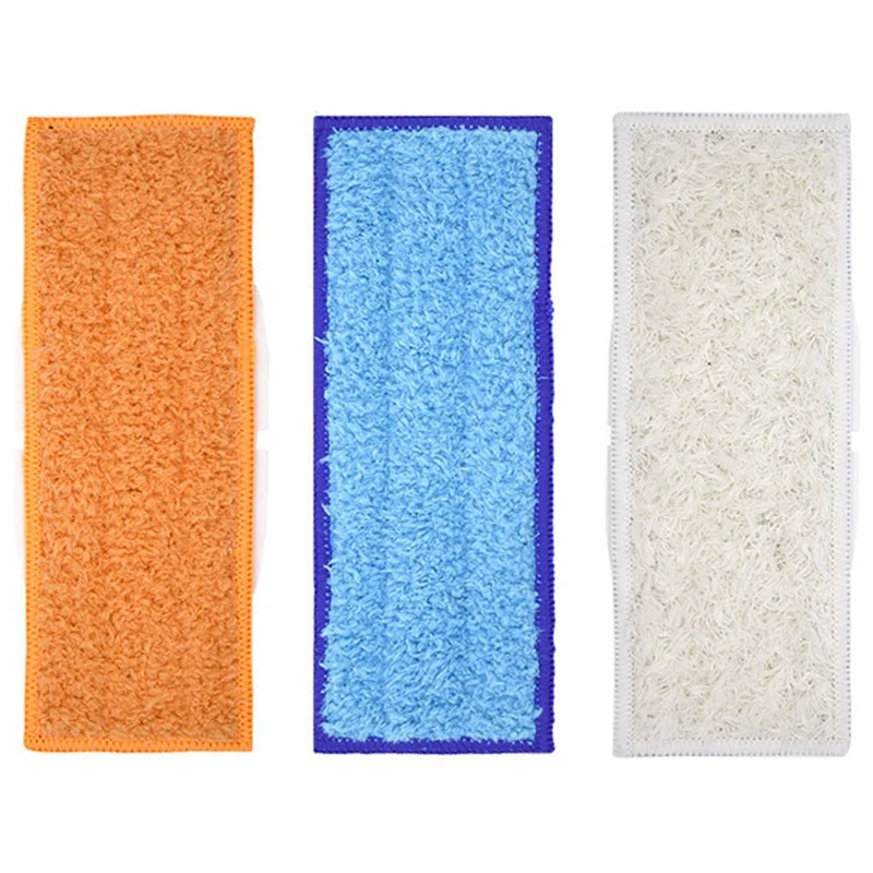 

3 Pcs Washable Wet Mopping Pads Damp Pads Dry Pad Cloth for IRobot Braava Jet 240 241 Cleaner Spare Parts Replacement