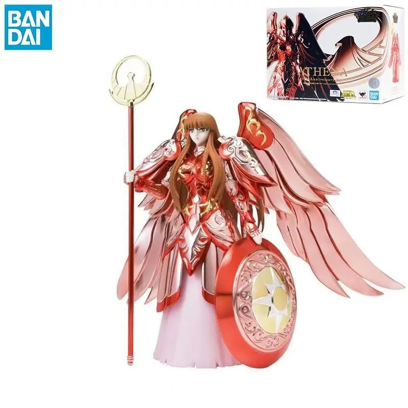 

Original BANDAI Saint Cloth Myth Goddess Athena Tamashii Nations In Stock Anime Action Collection Figures Model Toys