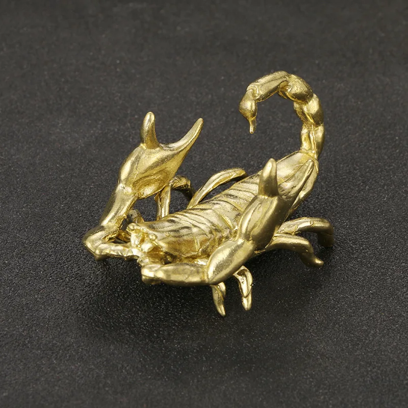 

Медный держатель для ручек Скорпион