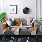 Эластичные чехлы для диванов на 1234 места с принтом, растягивающийся чехол для дивана в клетку, чехол для гостиной, дивана, кресла, кушетки, чехлы для домашнего декора