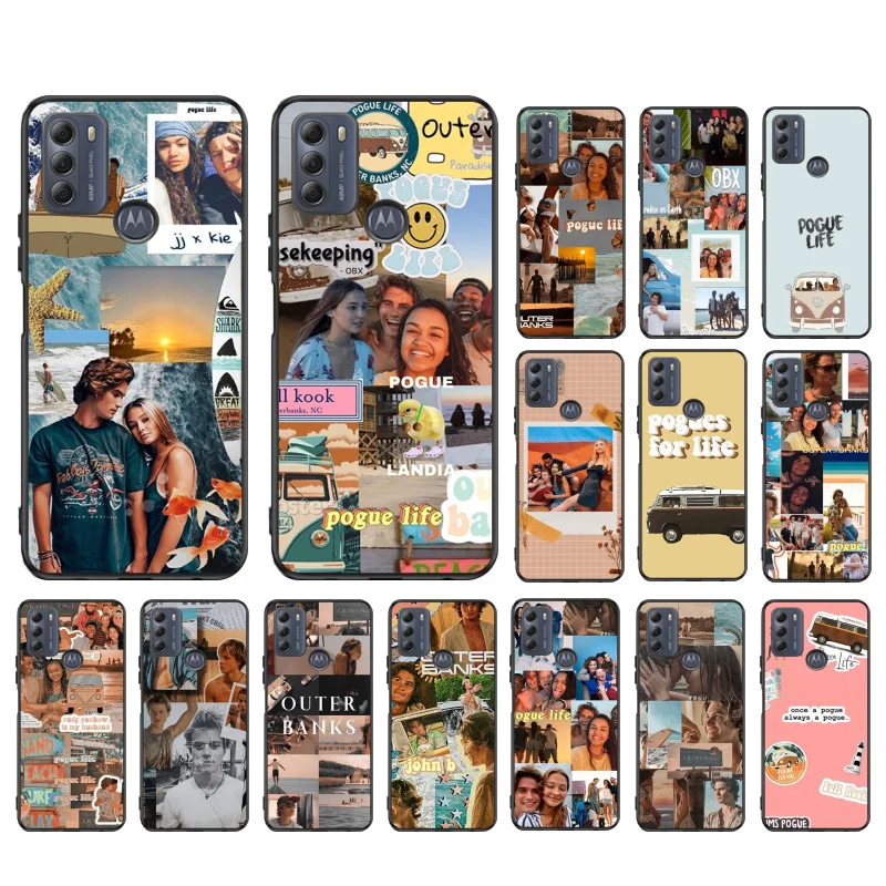 

outer banks Phone Case for Motorola Moto G 5G G50 G30 G10 G60 G Pure G Stylus G40 Fusion G Play G Power
