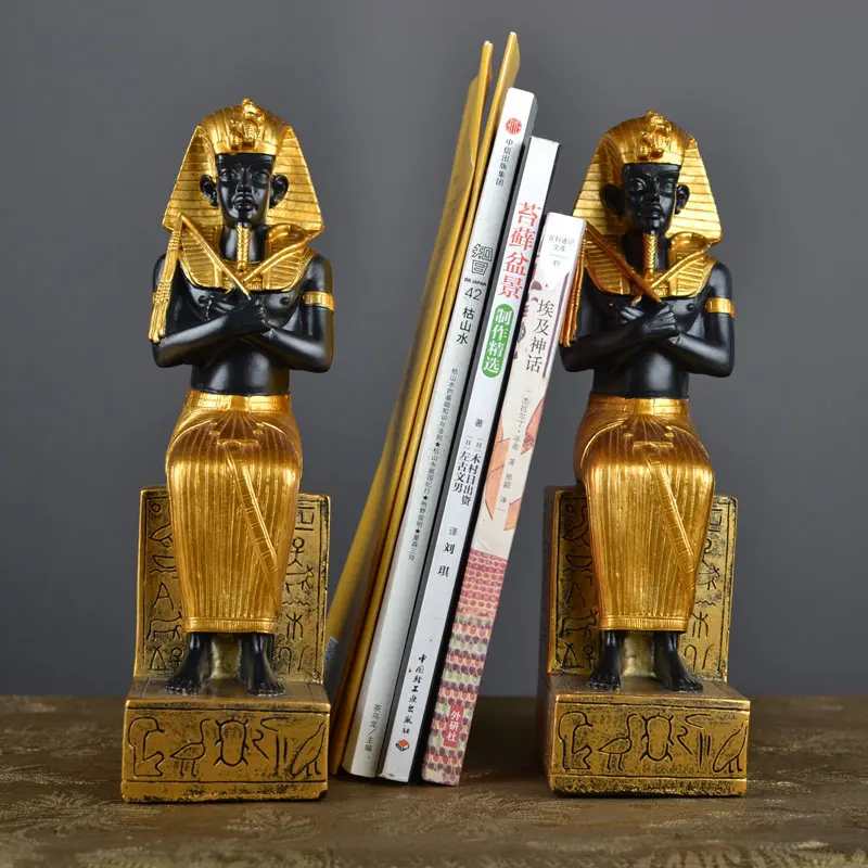 Статуя и скульптура PHARAOHS TUTANKHAMUN из смолы искусство рукоделие в египетском стиле