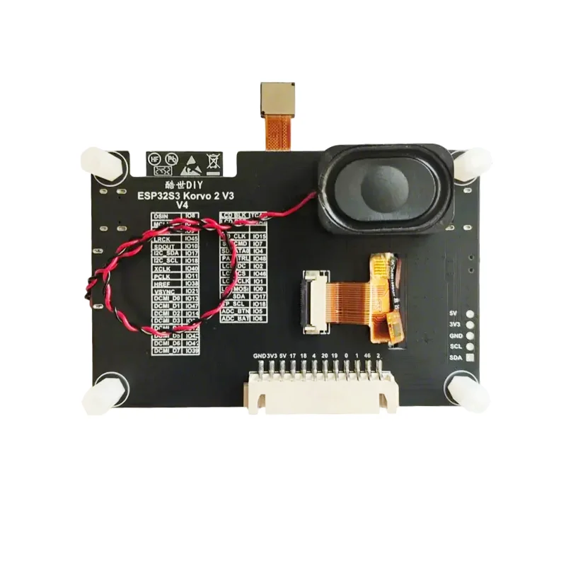 Фото Плата для разработки аудио- и видеоприложений ESP32-S3-Korvo-2 V3 Xiaozhi AI с BLE, Wi-Fi и кодеком, рекомендованная Xia Ge №2
