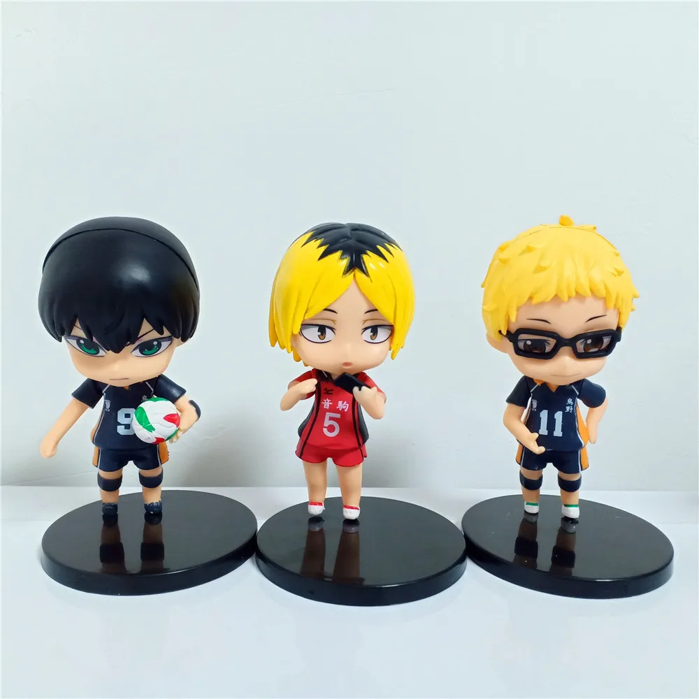 Фигурка Аниме 6 шт./лот Haikyuu фигурка Кей цукисисима Ushijima Wakatoshi Kozume Kenma игрушки-куклы