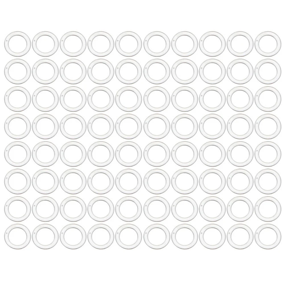 

Diy White Plastic Rings Plastic Hanging Rings Clear Plastic Rings Roman Shades Rings Plastic White Rings