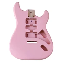 pink st guitar body electric guitar body poplar wood strat guitar body st guitar barrel guitar parts for electric guitar