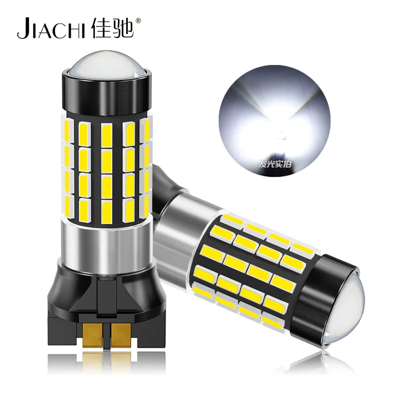 Jiachi 2 шт. PW24W PWY24W светодиодные лампы 3014 54SMD DRL противотуманные фары для