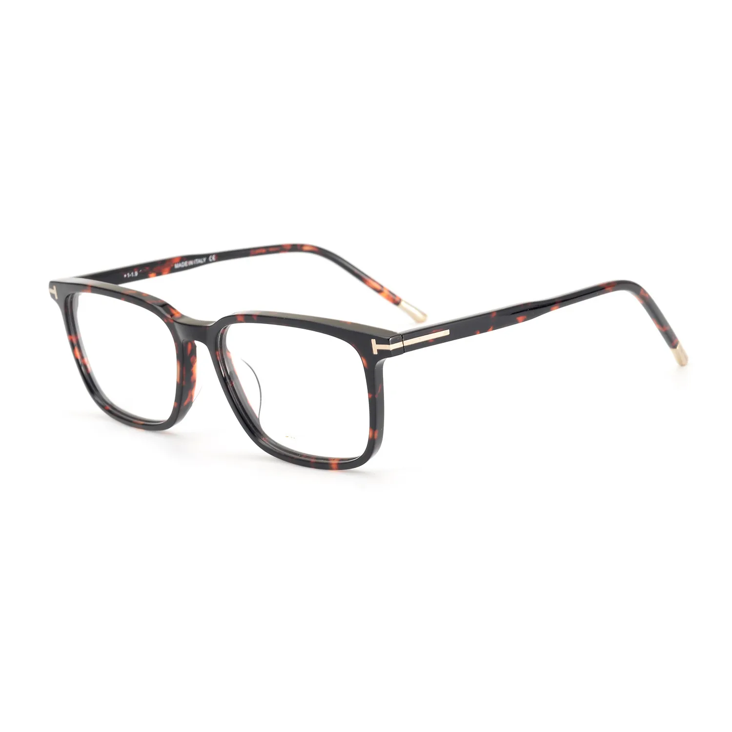 

Men's Square Business Acetate Myopia Prescription TF Glasses 5607 Women's Fashion Luxury Brand Frame With Original Box