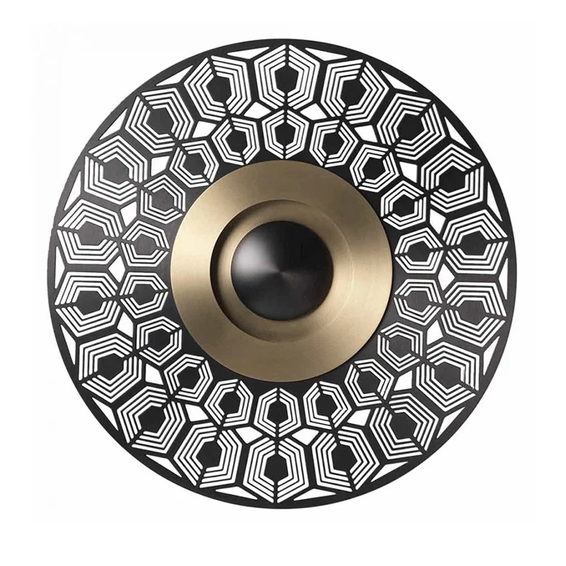 Креативный резной настенный светильник с отверстиями из меди декоративное