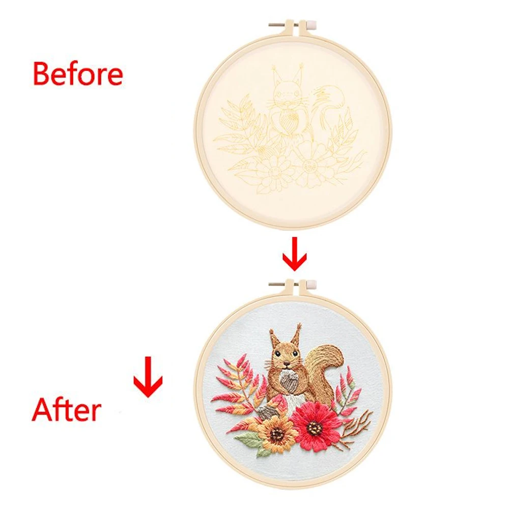 Набор для вышивания кенгуру начинающих вышивка крестиком своими руками