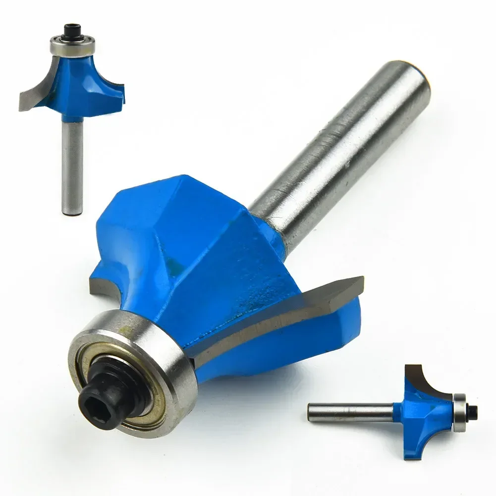 1 шт. 1/4 дюйма хвостовик 3/4 маленькая угловая круглая фреза для окантовки дерева