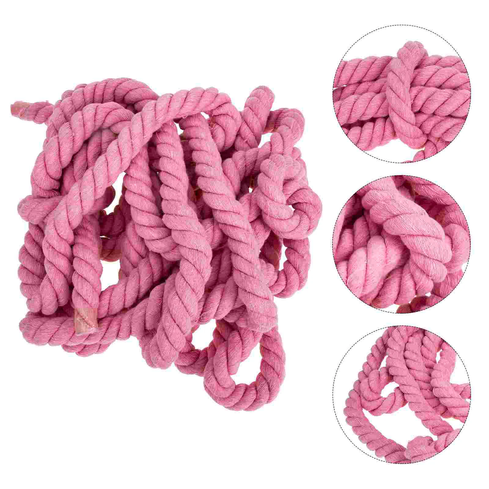 

Rope Tug War Of Game Twisted For Games Sports Hammock Cotton Outdoor Climbing Hemp Strand Pulling Tuggawar Macrame Jute Tugger