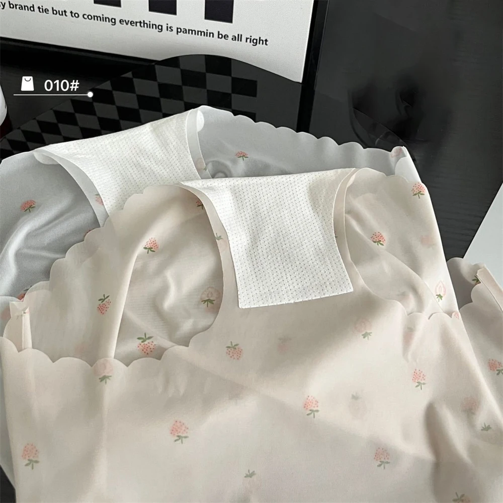 Женское Бесшовное нижнее белье из натурального хлопка с клубничным льдом