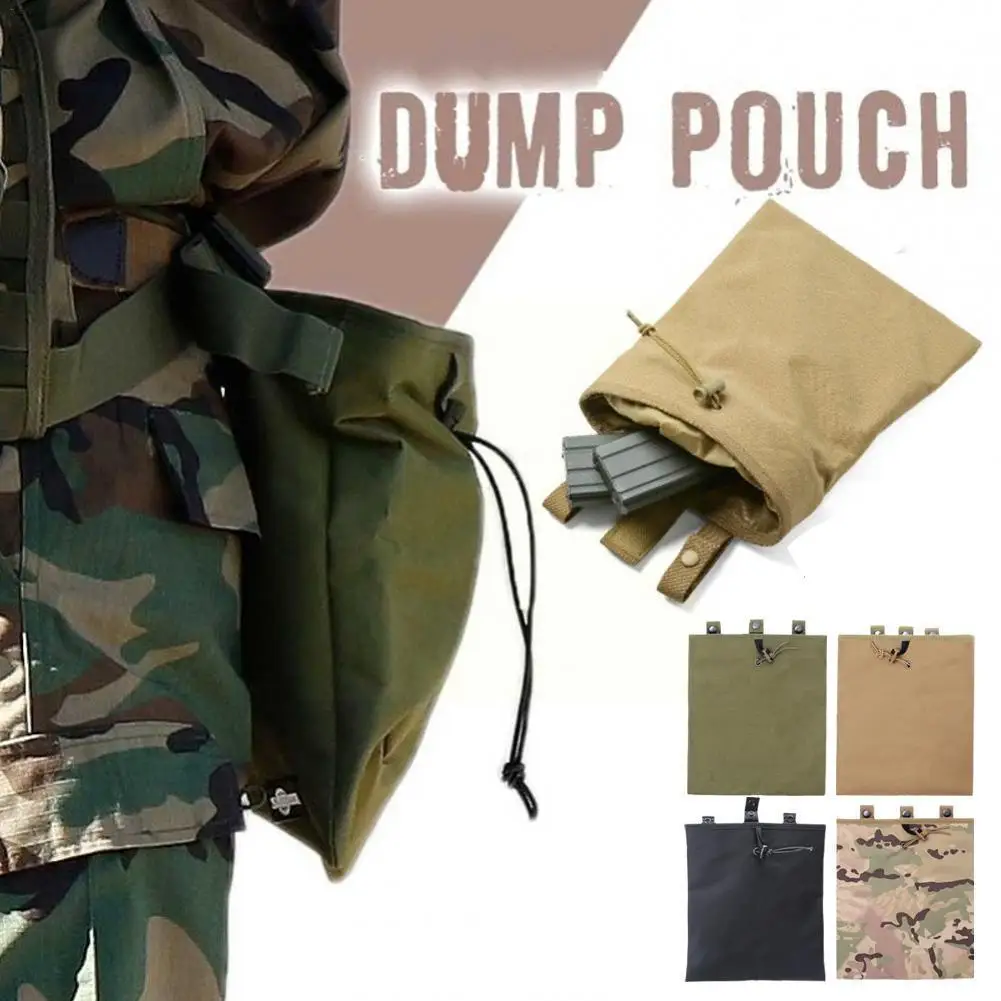 

Tactical Bag Nylon Portable Recycling Bag Outdoor Molle Military Pouch Backpack Hanging Hunting Bag Tactical Waist Gear Bag P3Q1