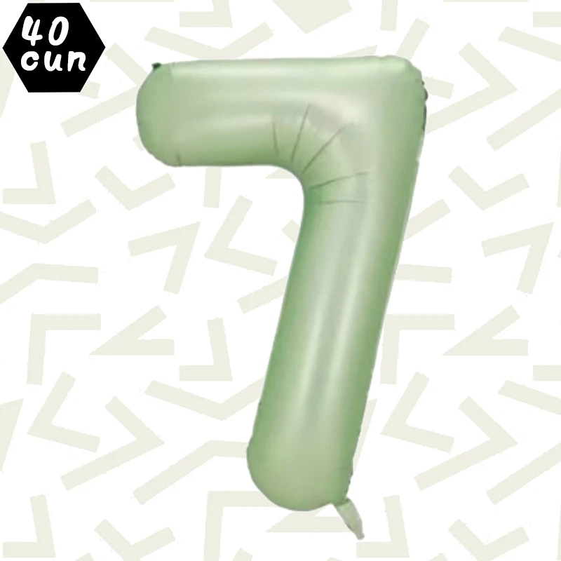 

Фольгированные цифры 40 дюймов оливково-зелёного цвета