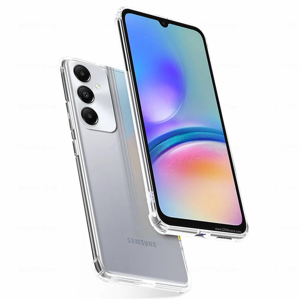 Защитное стекло 3 в 1 для Samsung A05s Прозрачный ударопрочный чехол Galaxy A 05 s S Защитная