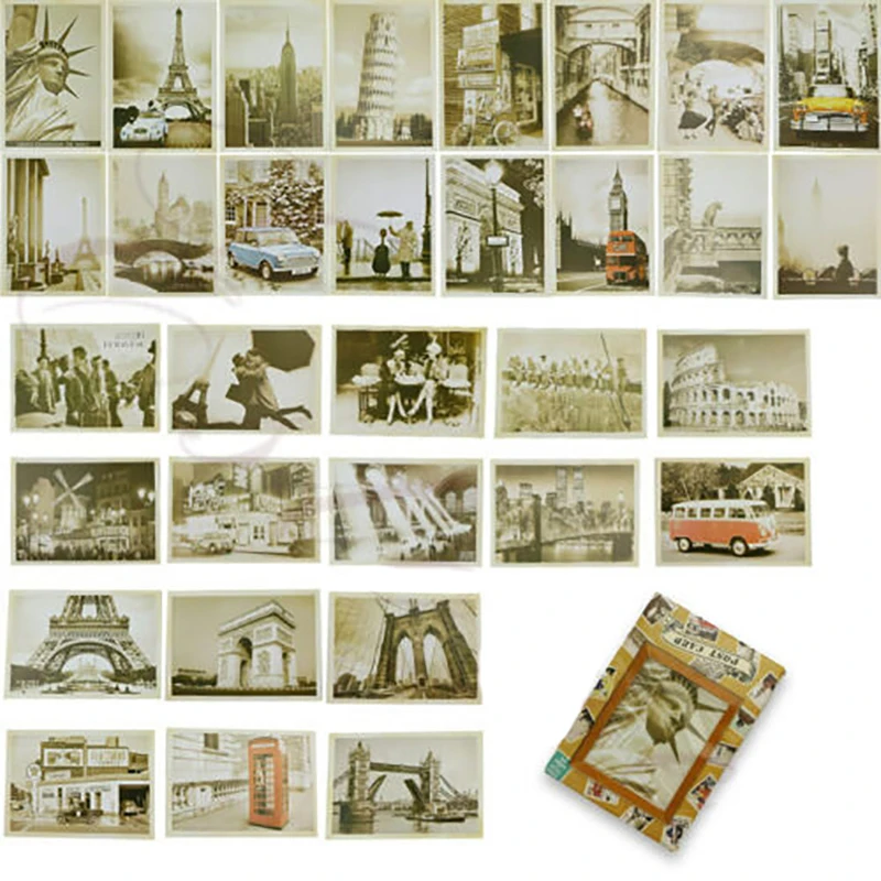 

32 Travel Postcards Vintage Landscape Architecture Photos Pictures Posters Postcards Gift Cards Christmas Postcards