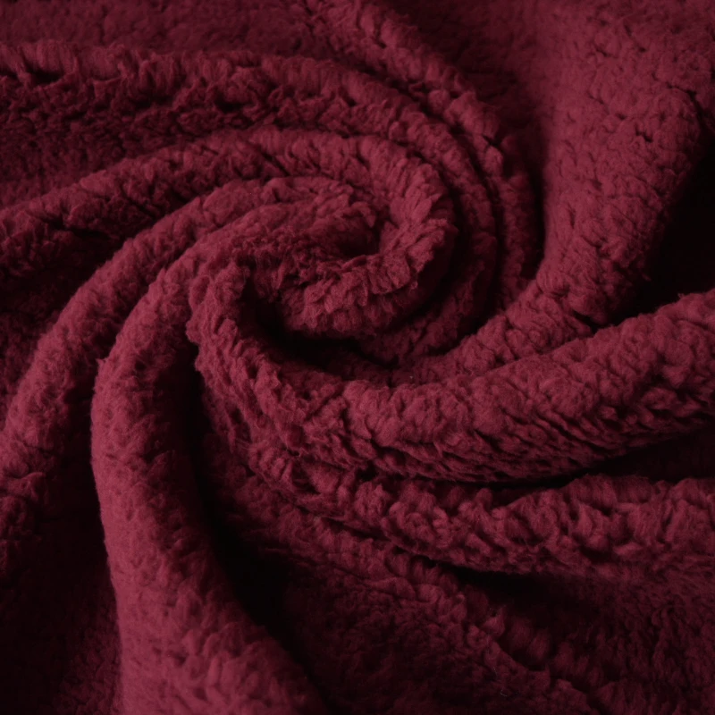 Кашемировая ткань Shumian зимняя утолщенная теплая шерстяная одежда подкладка